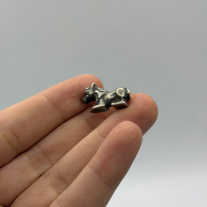 Ancient Roman Inspired Solid Silver Bead / Amulet