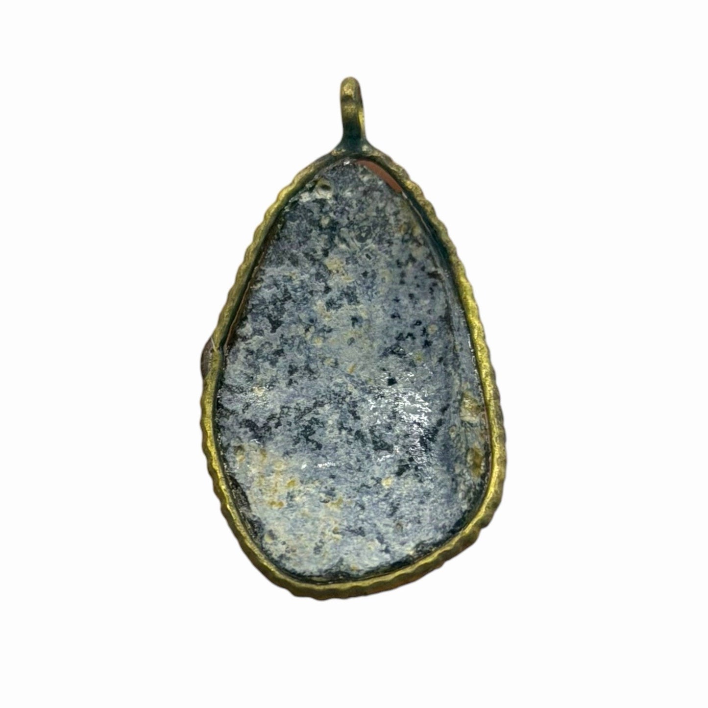 Ancient Roman Glass Pendant With Modern Setting