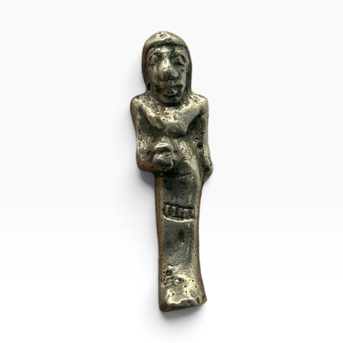 Ancient Egyptian Style Solid Silver Nobleman Amulet