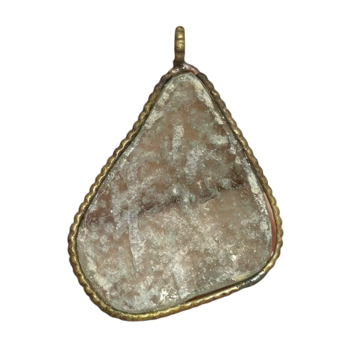 Ancient Roman Glass pendant with modern setting