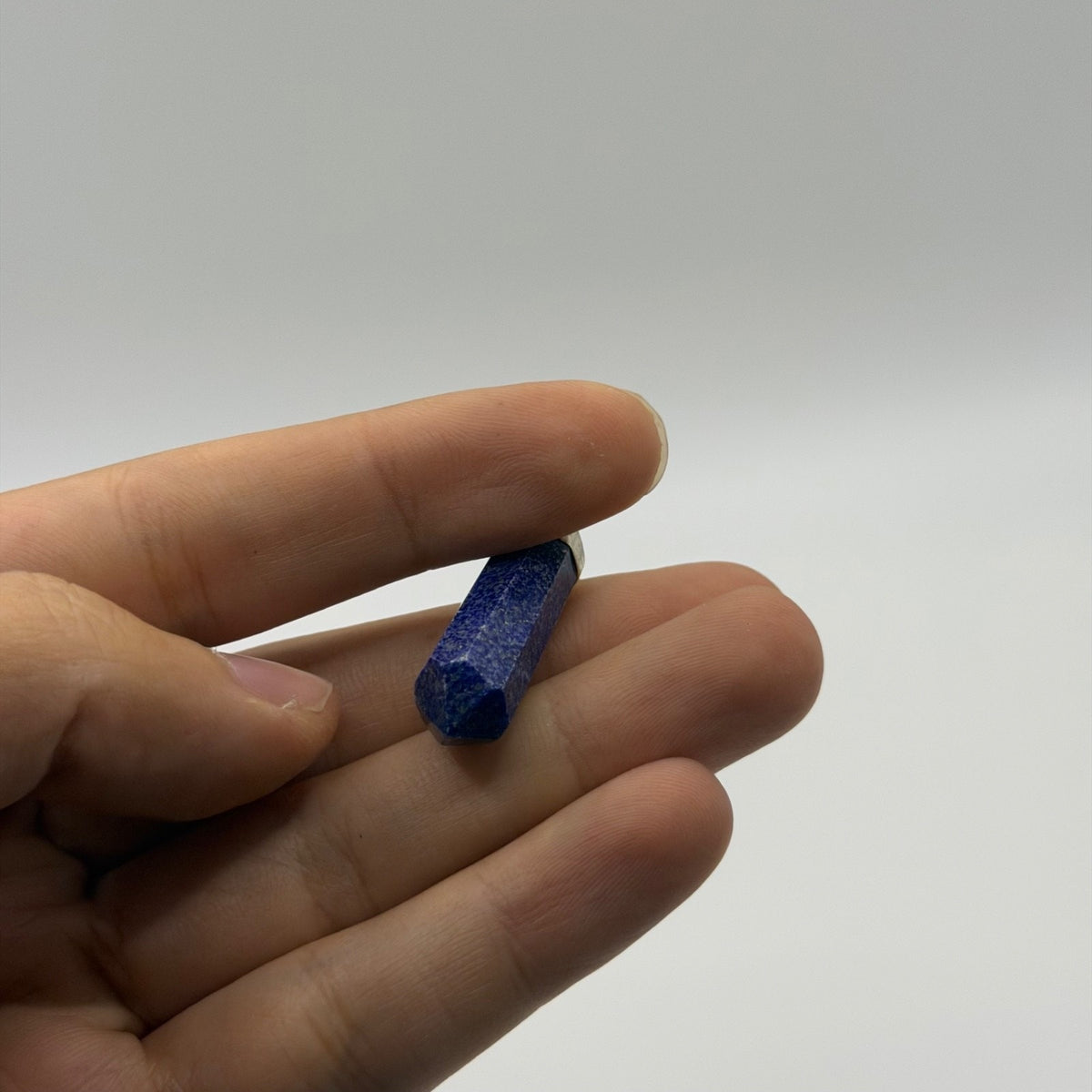 Vintage Natural Afghan Lapiz Lazuli Silver Pendant