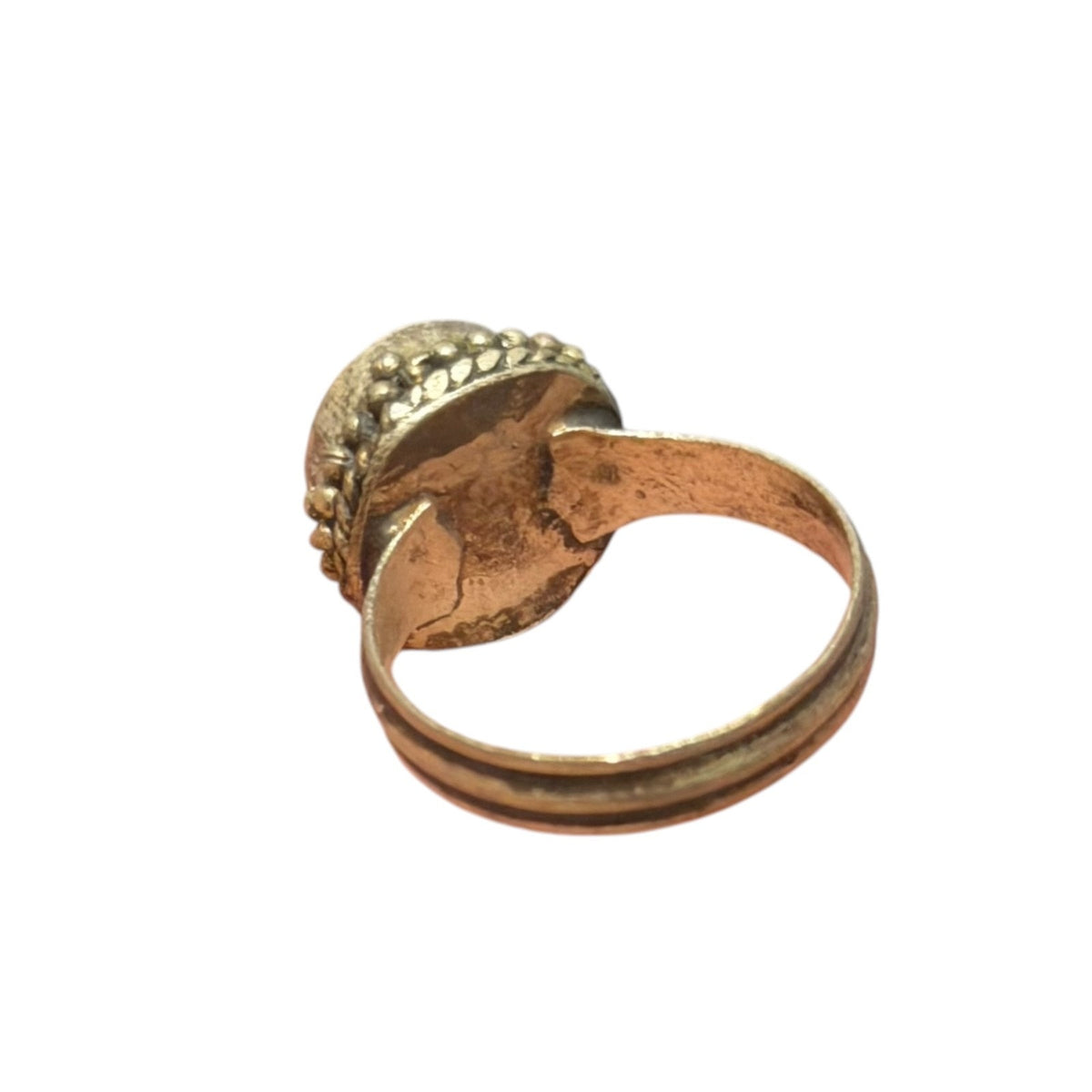 Vintage Nepalese Turquoise Antique Ring