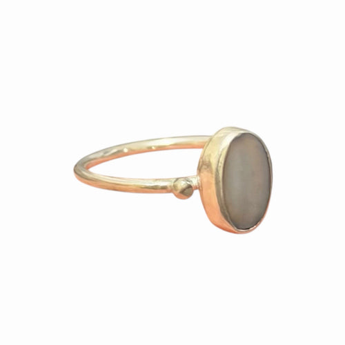 Sterling Silver Natural Pearl Ring
