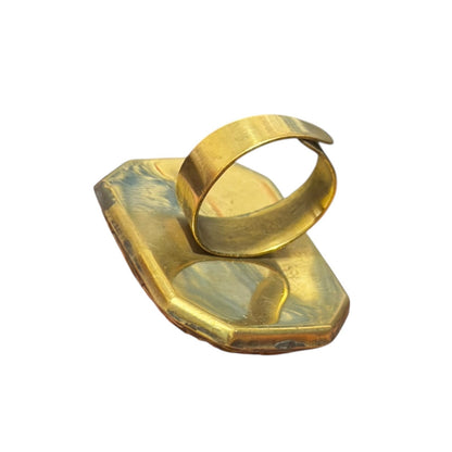 Stunning Nepalese Vintage Style Ring With Stones