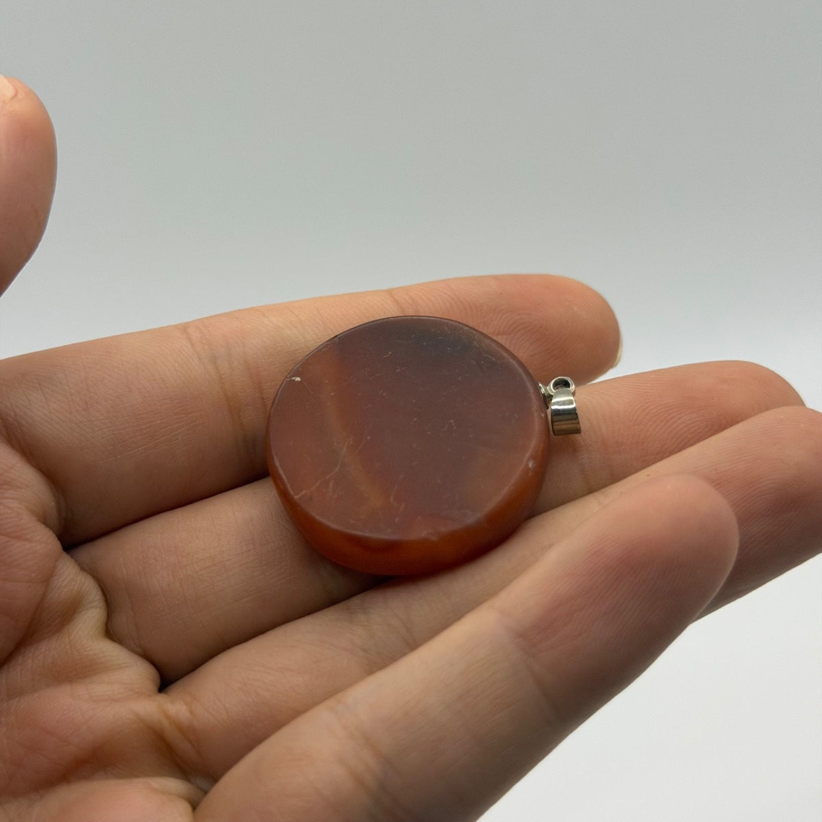 Ancient Near Eastern Style Intaglio Hand Carved Pendant