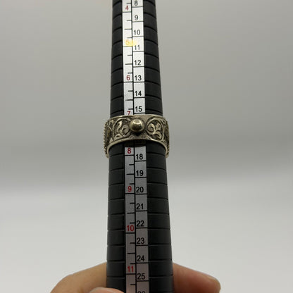Ancient Roman Inspired Hand Carved Agate Intaglio Ring